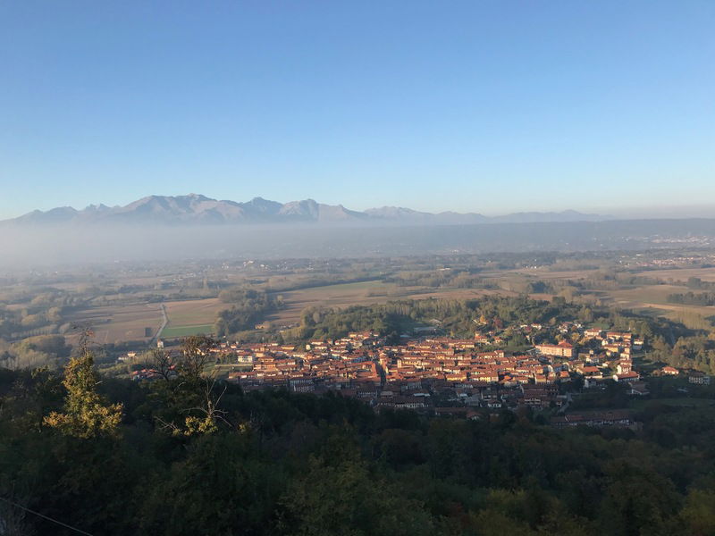 La vista sul Canavese