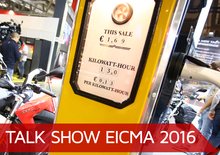 Talk show Eicma 2016: i pro e i contro della moto elettrica