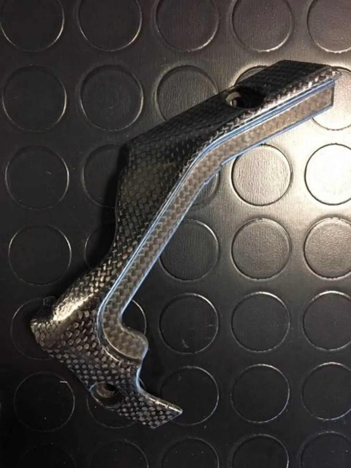 Cornice pignone carbonio Ducati