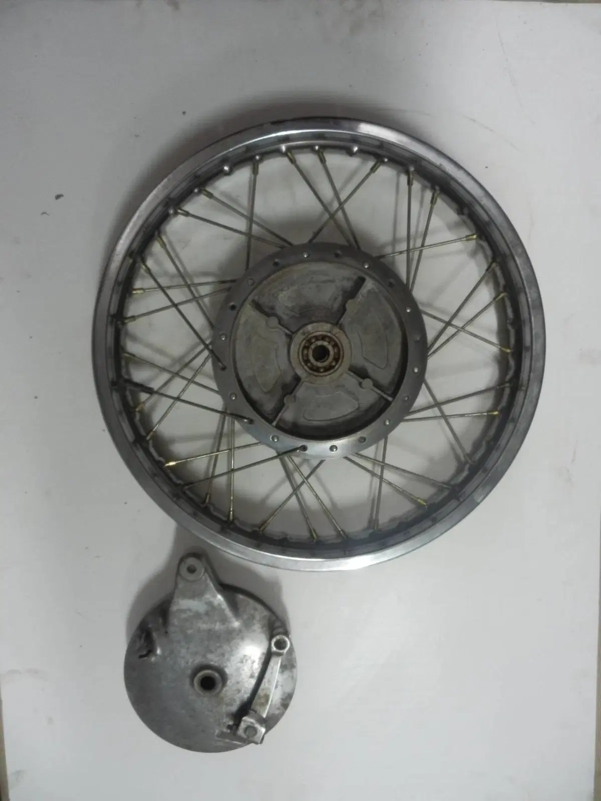 Ruota a raggi Tekasago in acciaio- kawasaki - VV Tekasago Excel