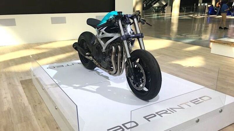 Divergent Dagger, una moto ottenuta in stampa 3D