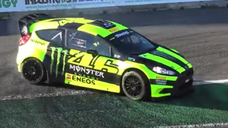 Monza Rally Show 2016, Rossi e gli altri scendono in pista [Video]