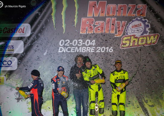 Monza Rally Show 2016, Master Show: Sordo out, vince Rossi