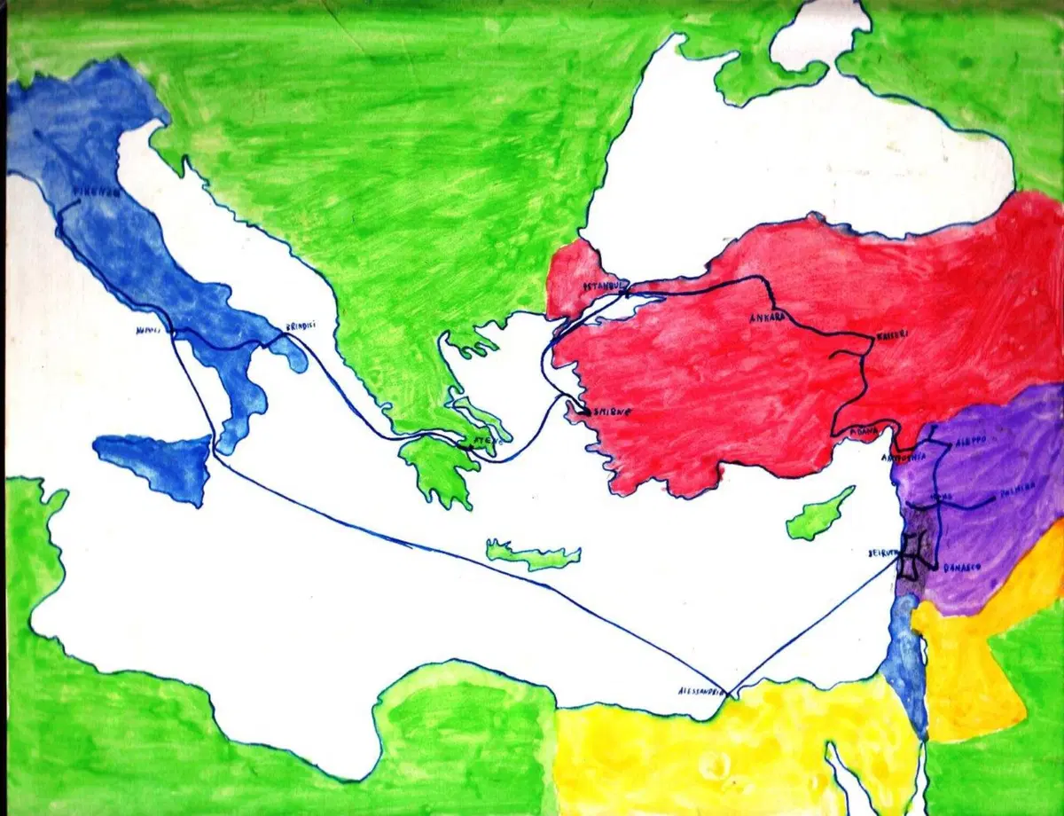 Grecia, Turchia, Libano, Siria e Egitto in Vespa (19)