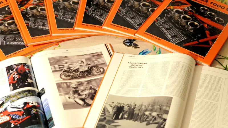 Libri per motociclisti: &ldquo;Laverda 1000 V6, la formula 1 su due ruote&rdquo; 