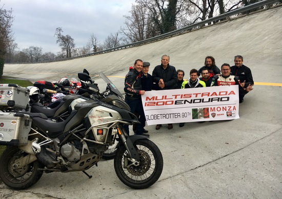 Ducati Globetrotter 90°: concluso il giro del mondo con Multistrada 1200 Enduro