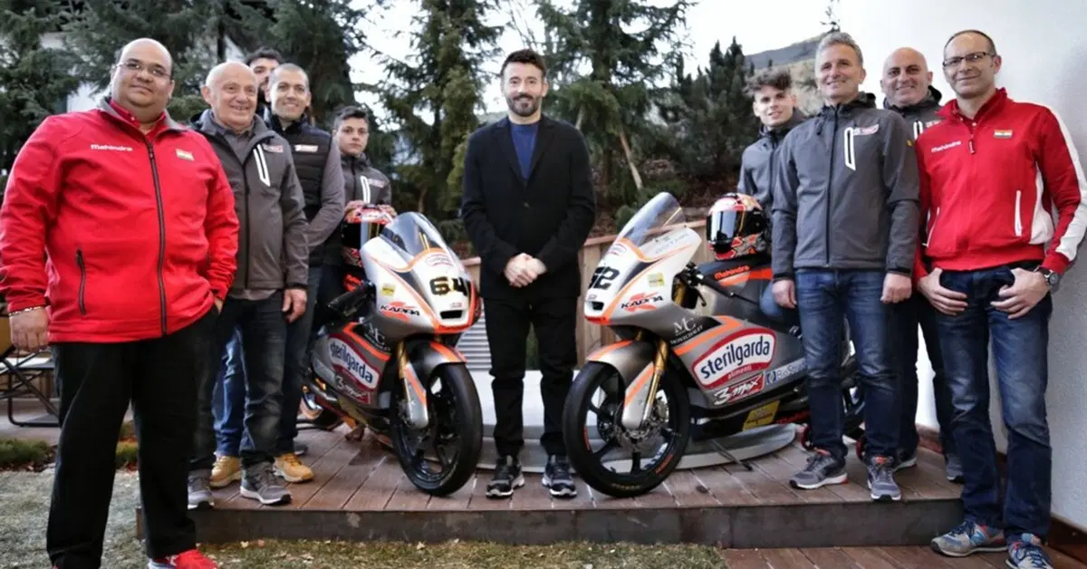 Biaggi presenta il "Max Racing Team"