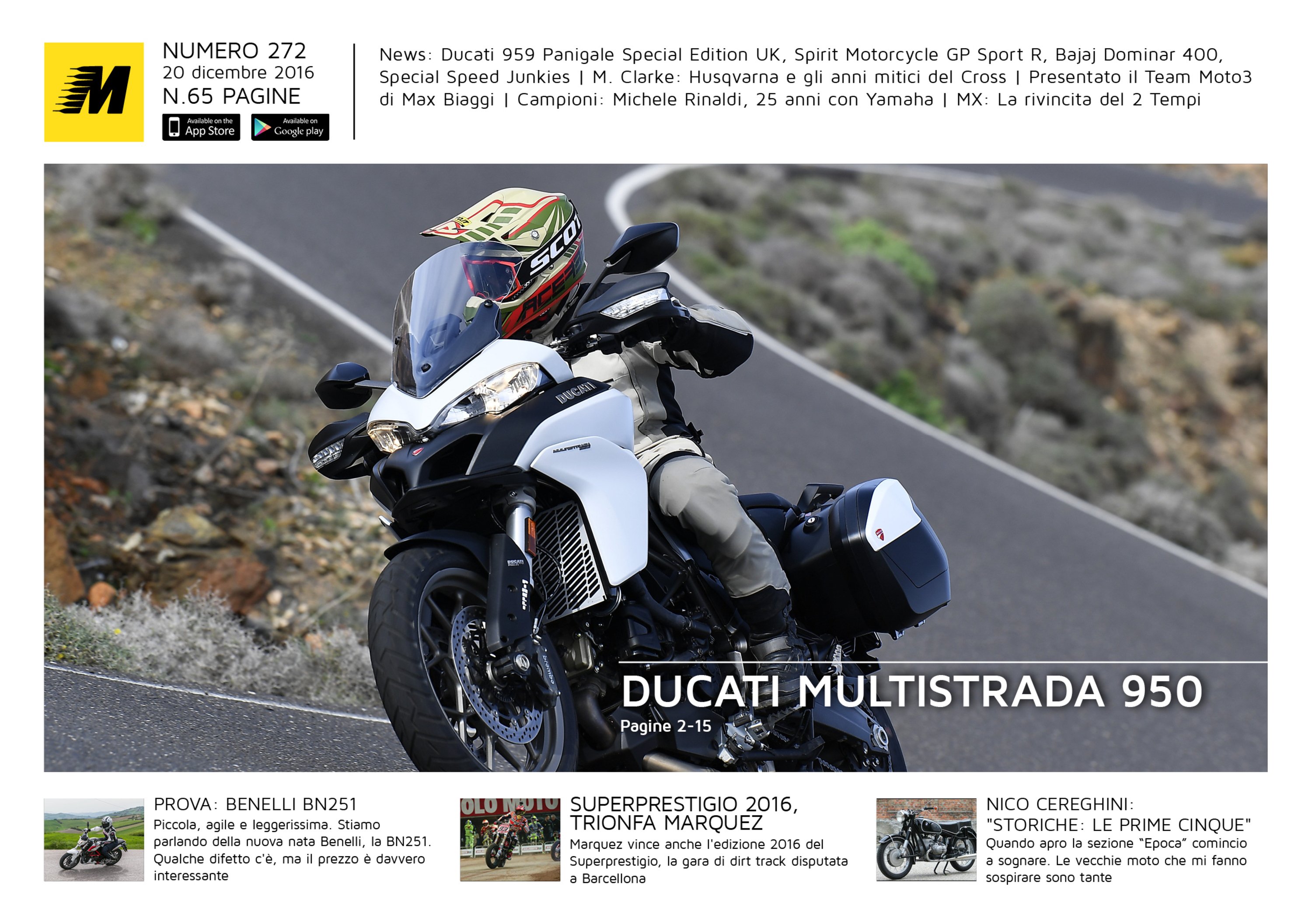 Magazine n&deg;271, scarica e leggi il meglio di Moto.it 
