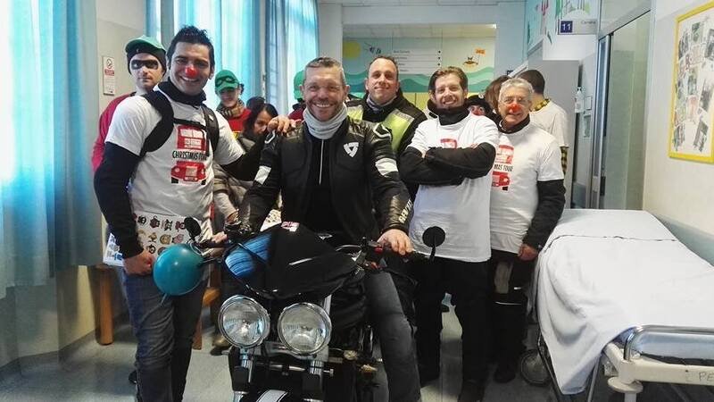 Ridolina porta le moto negli ospedali di Lucca e Pisa 