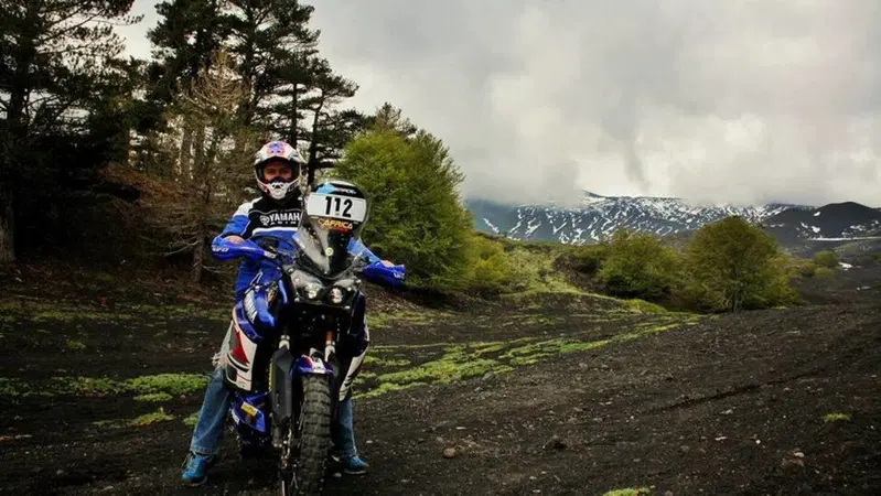 Tre giorni sull'Etna con le maxi enduro