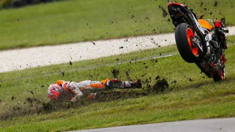 MotoGP. Mai tante cadute come quest'anno