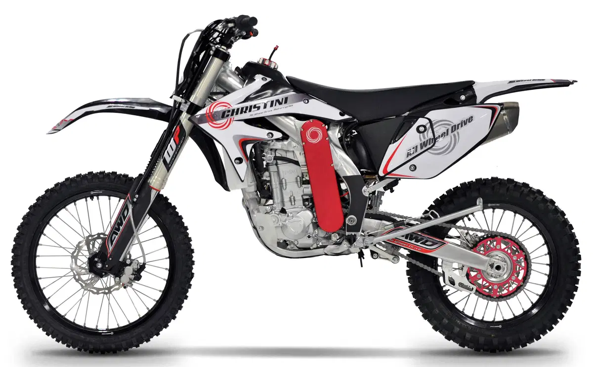 Christini AWD II-Track. Enduro più snow-bike