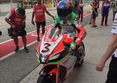 SBK 2015. Biaggi, pilota o commentatore TV?