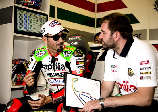 SBK 2015. Biaggi: Vedere i miei avversari dalla pista è spettacolo puro”