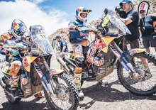 Dakar 2017. 3a Tappa. Price Knock-Down, Barreda (Honda) Vola
