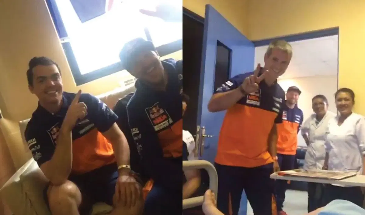 Toby Price, crisi epilettica per il campione della Dakar 2016 (2)