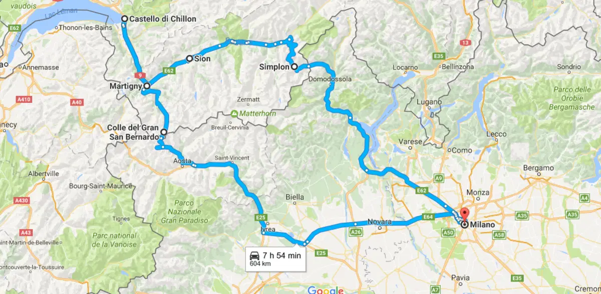 In viaggio con Camilla: da Aosta al Sempione (4)
