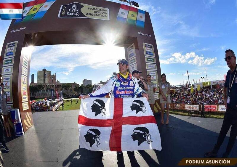 Dakar 2017. Luca Manca cade ed &egrave; costretto al ritiro