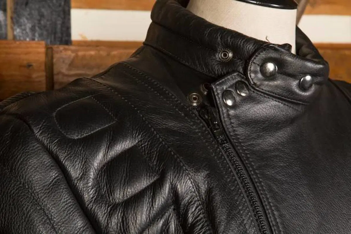 Giacca da moto Texas Leather USA (3)
