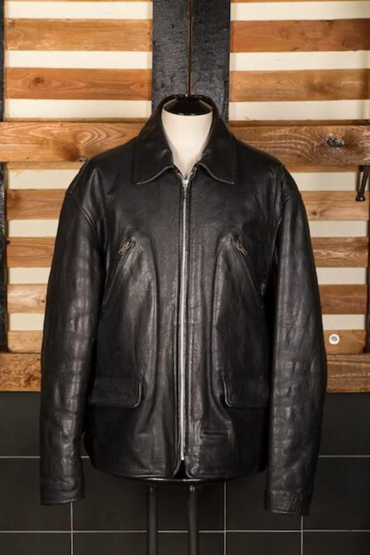 Giacca in Pelle Leather Corporation