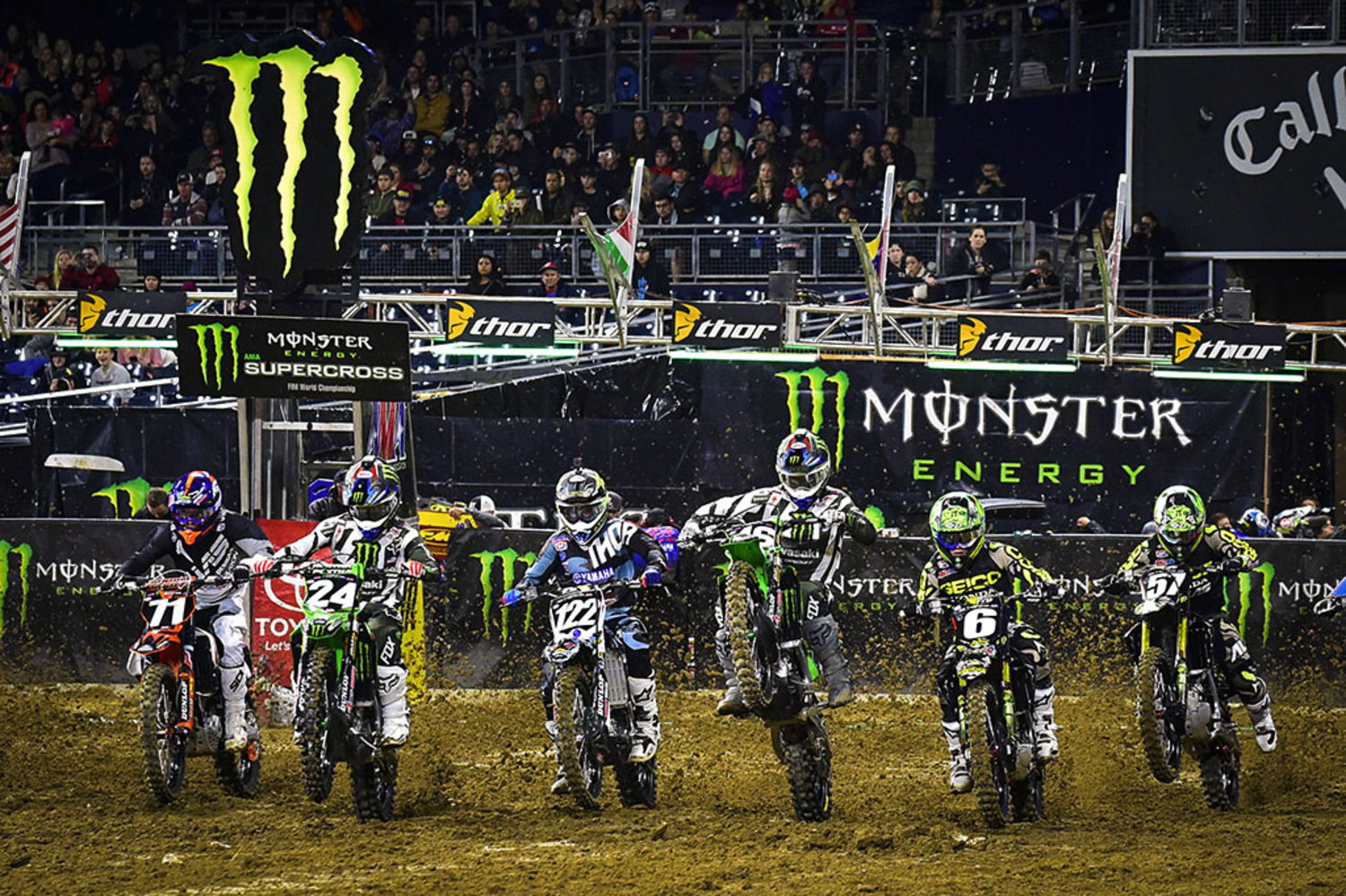 Supercross: le foto più belle da San Diego