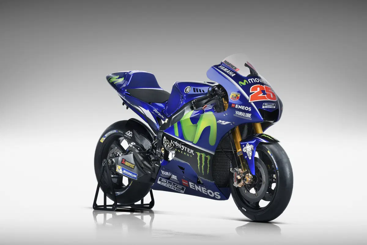La presentazione della nuova Yamaha M1 e del team 2017, con Rossi e Viñales (4)