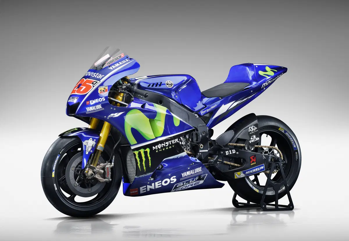 La presentazione della nuova Yamaha M1 e del team 2017, con Rossi e Viñales (3)