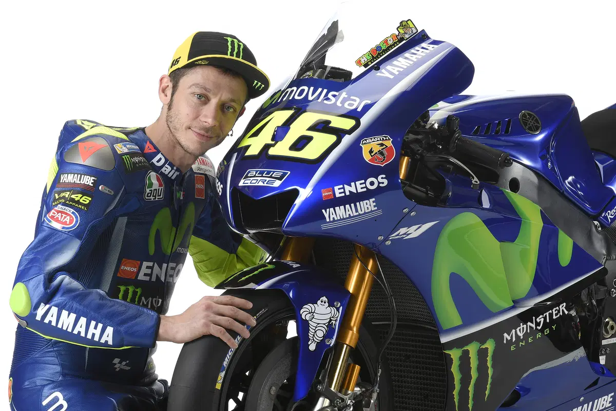 La presentazione della nuova Yamaha M1 e del team 2017, con Rossi e Viñales (12)