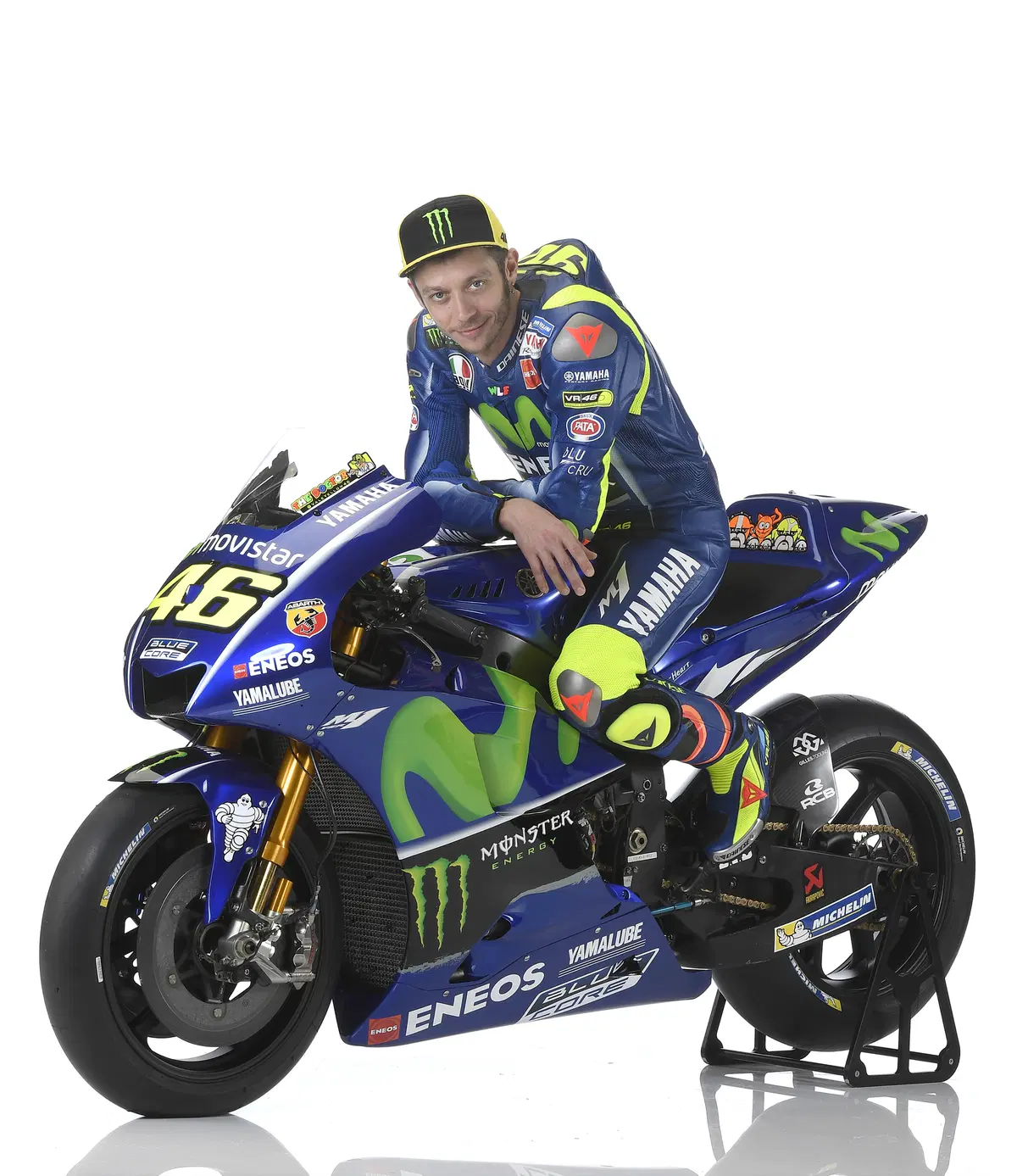 La presentazione della nuova Yamaha M1 e del team 2017, con Rossi e Viñales (13)