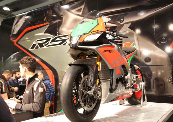 Moto Guzzi e Aprilia al Motor Bike Expo