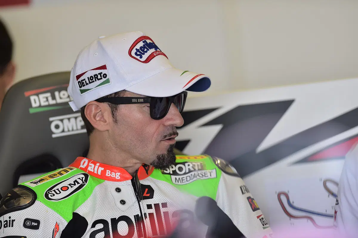 SBK 2015, Misano. Biaggi: