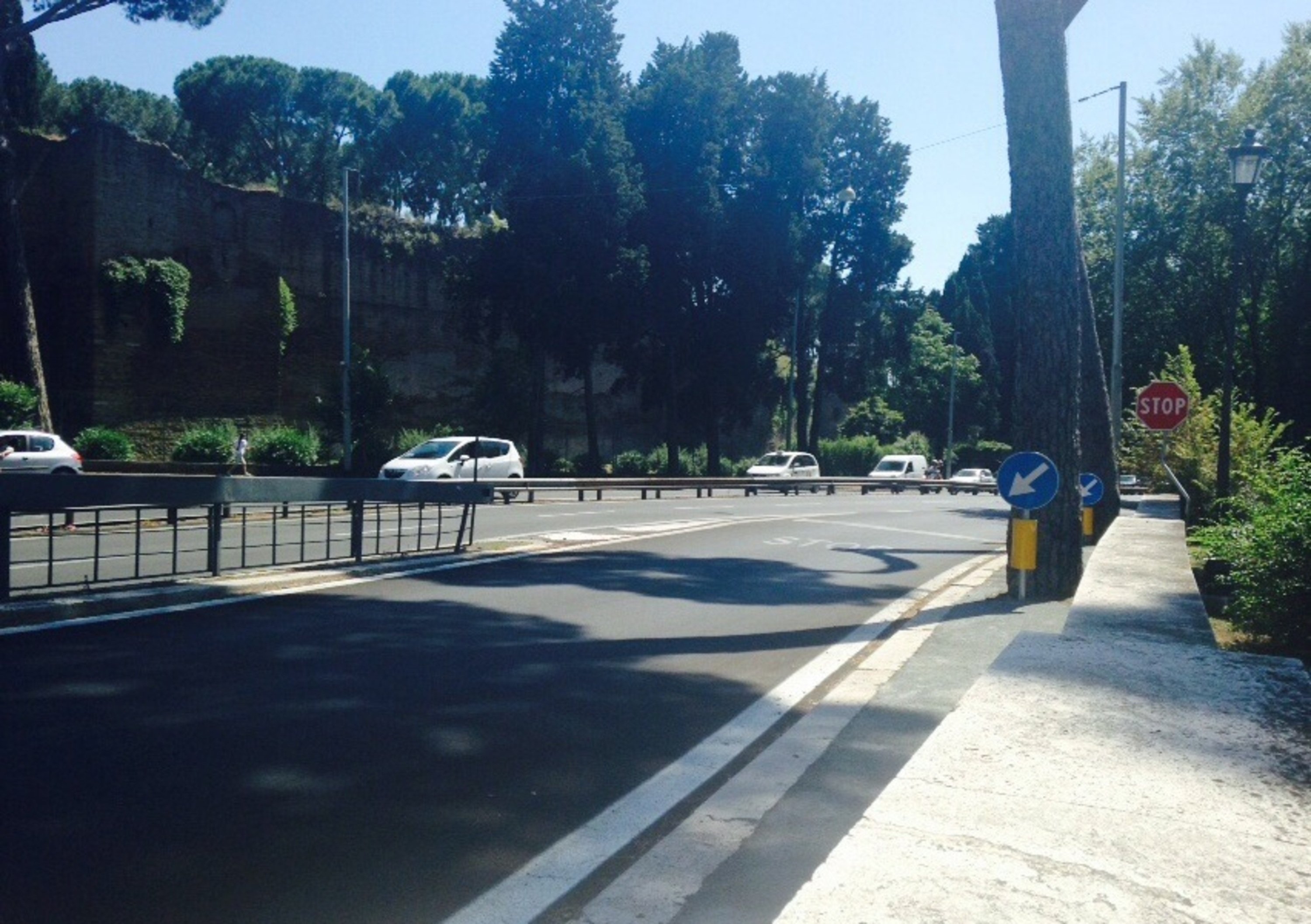 Roma: il Muro Torto sicuro anche per le due ruote