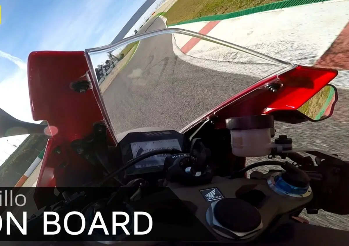 Honda Fireblade CBR 1000RR SP1 onboard a Portimão - News - Moto.it