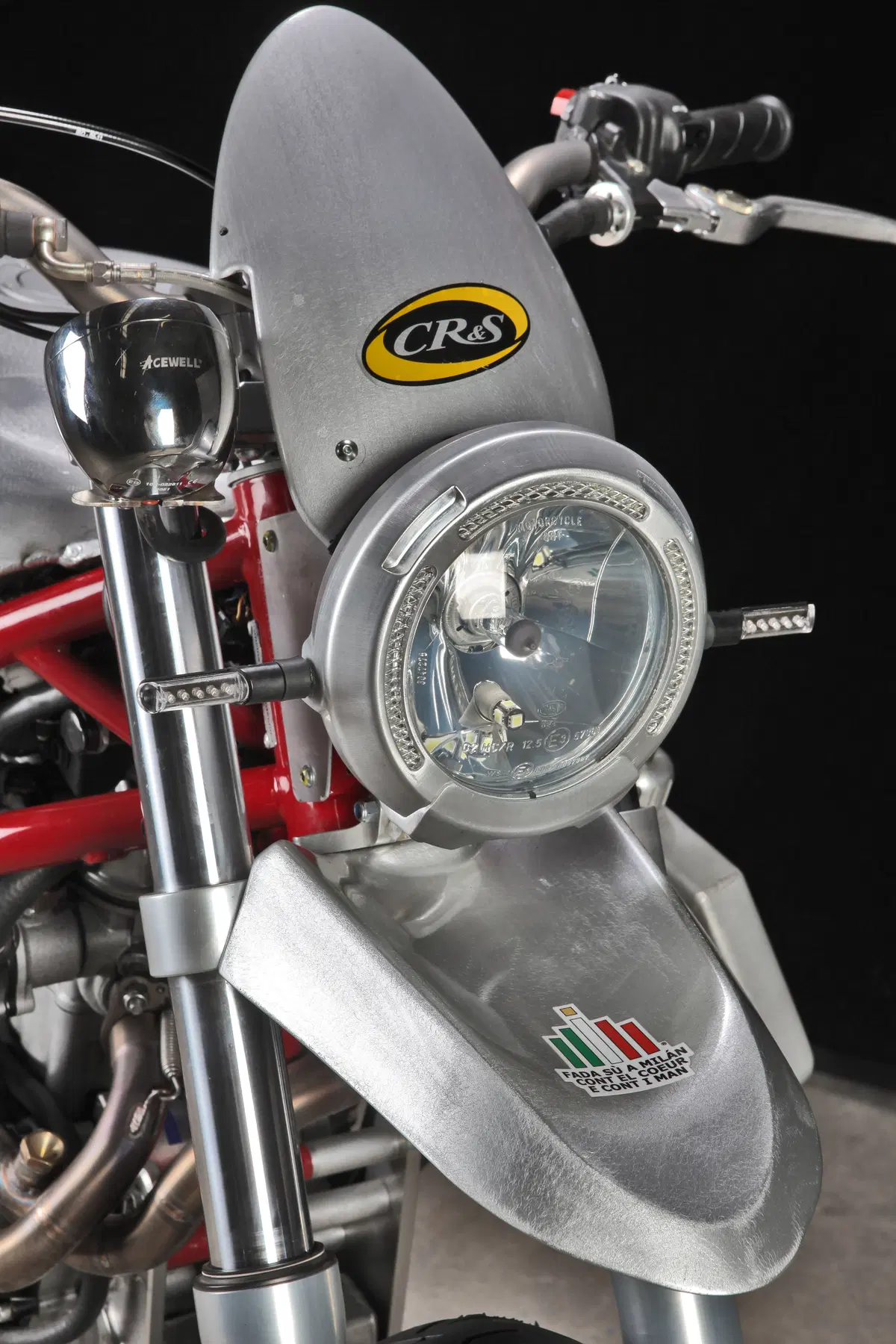 CR&S crea la Vun stile motard: la Exposisiun (3)