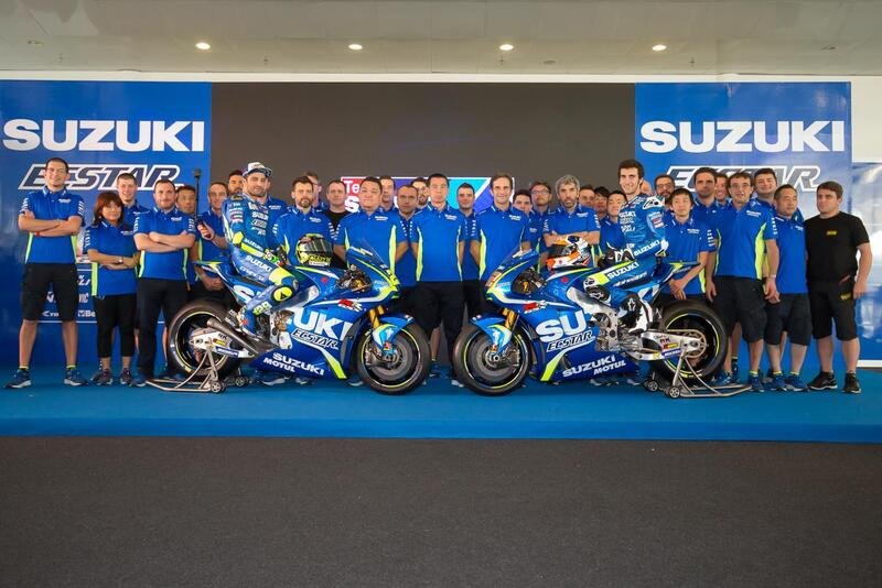 MotoGP. La presentazione del team Suzuki