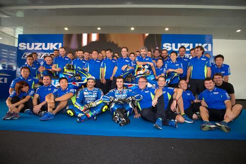 MotoGP. La presentazione del team Suzuki (2)