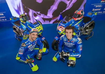 MotoGP. La presentazione del team Suzuki