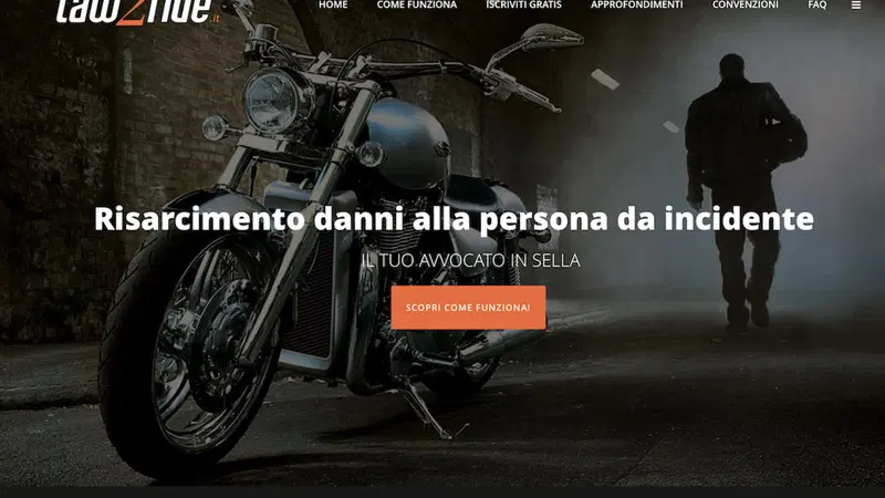 Law2Ride: assistenza legale specializzata per le moto