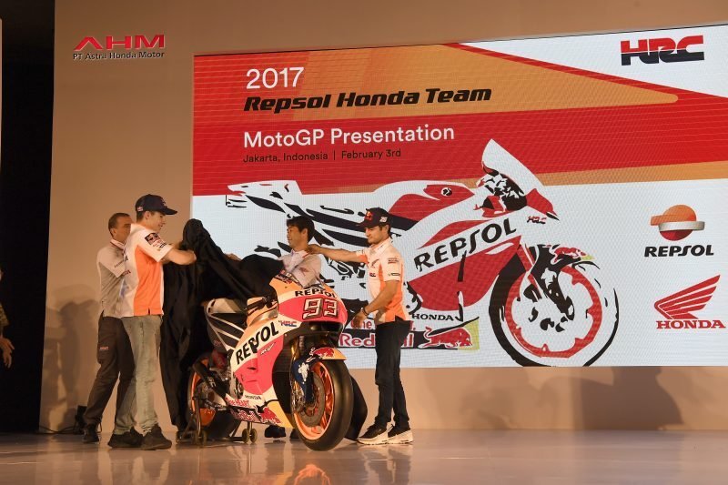 MotoGP. Presentato in Indonesia il team HRC 2017