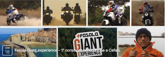 Fasola Giant Experience: primo corso per bicilindriche a Cefalù