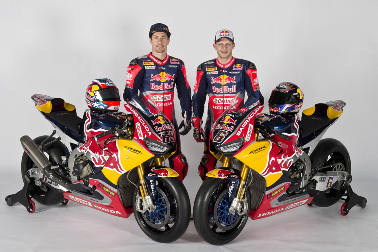 Presentato il team Red Bull Honda World Superbike