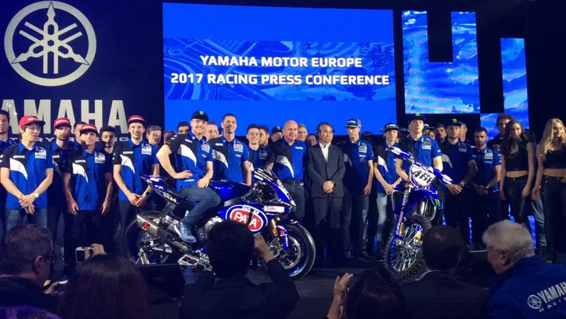 Presentazione "Official Yamaha Racing Teams 2017"
