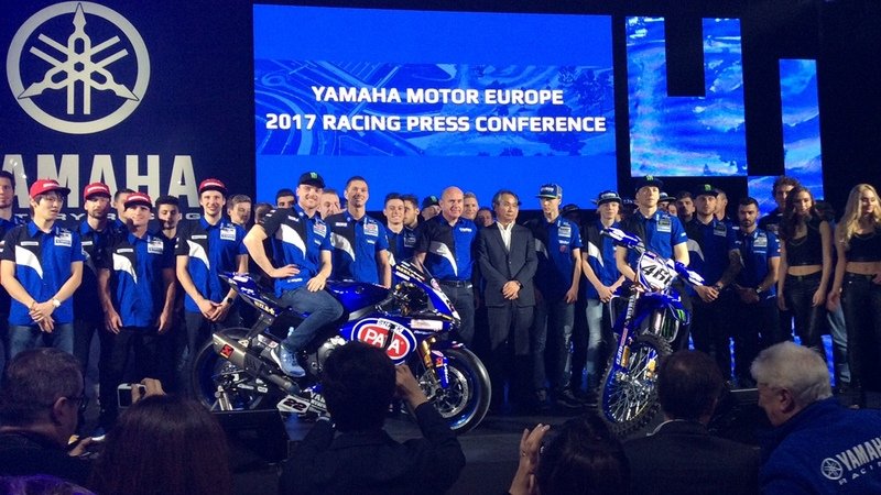 Presentazione &quot;Official Yamaha Racing Teams 2017&quot;