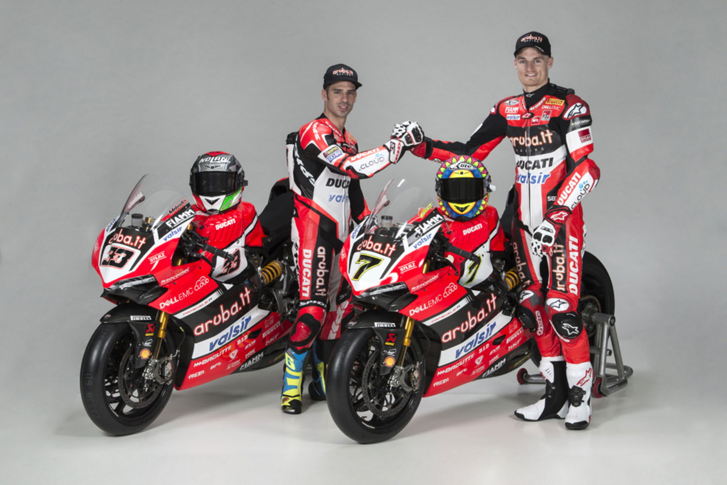 La presentazione del team Aruba.it Racing Ducati 2017