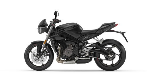 La Street Triple S in colorazione Phantom Black