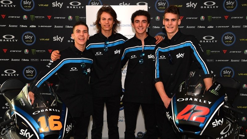 Lo Sky Racing Team VR46 raddoppia la sfida con la Moto2