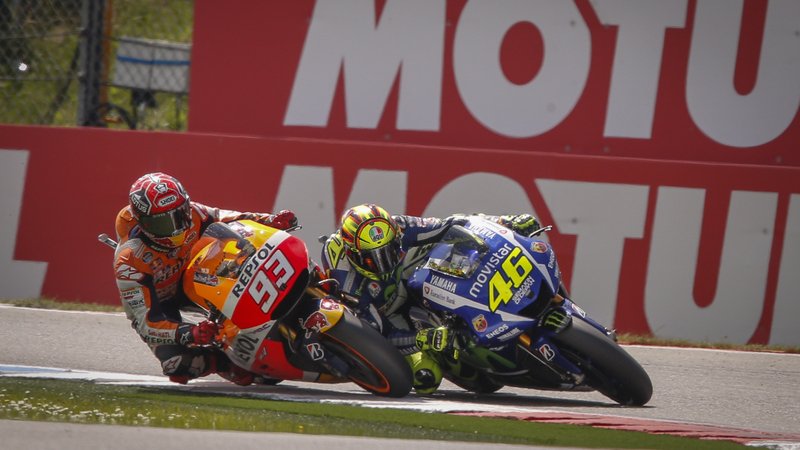 MotoGP Assen 2015. Rossi: &ldquo;Ero davanti&rdquo;. Marquez: &ldquo;Come se avessi vinto&rdquo;