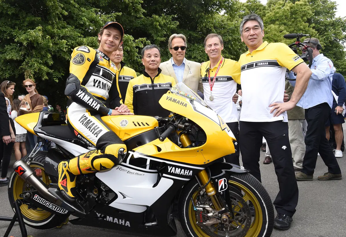 Yamaha Racing, 60 anni a Goodwood con Valentino (8)