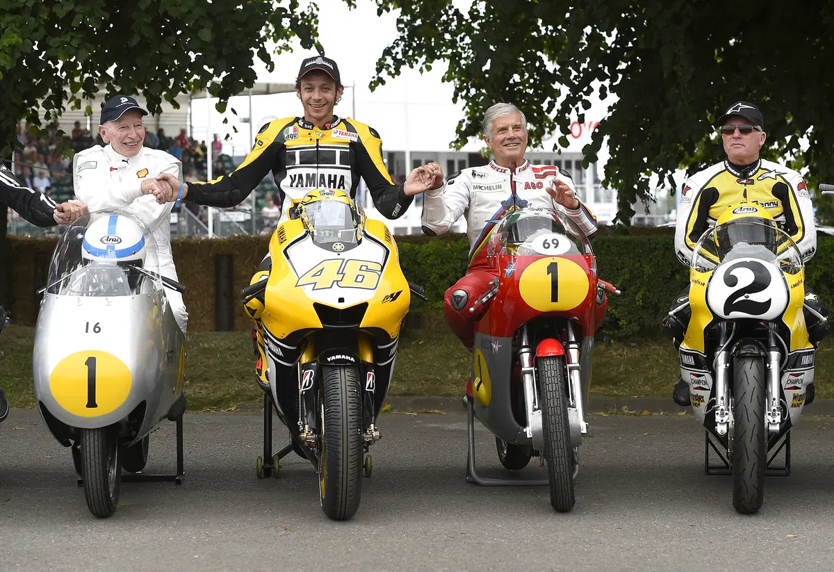 Yamaha Racing, 60 anni a Goodwood con Valentino (10)