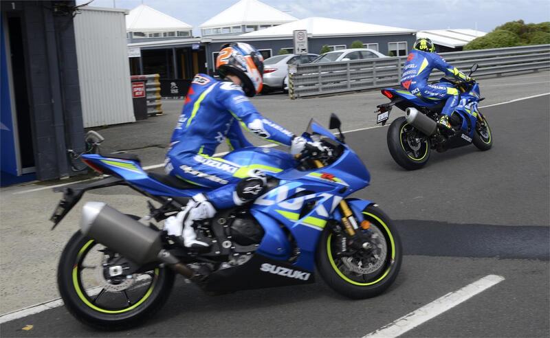 Suzuki GSX-R1000R: Iannone e Rins a Phillip Island [gallery]